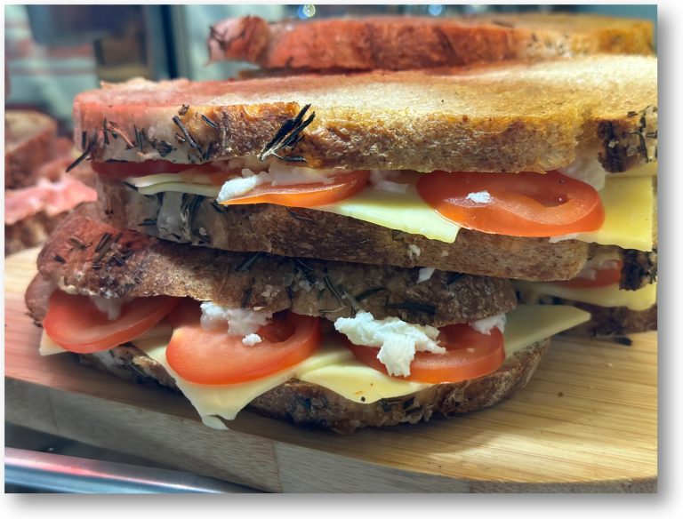 Three Cheese Toasted Sourdough