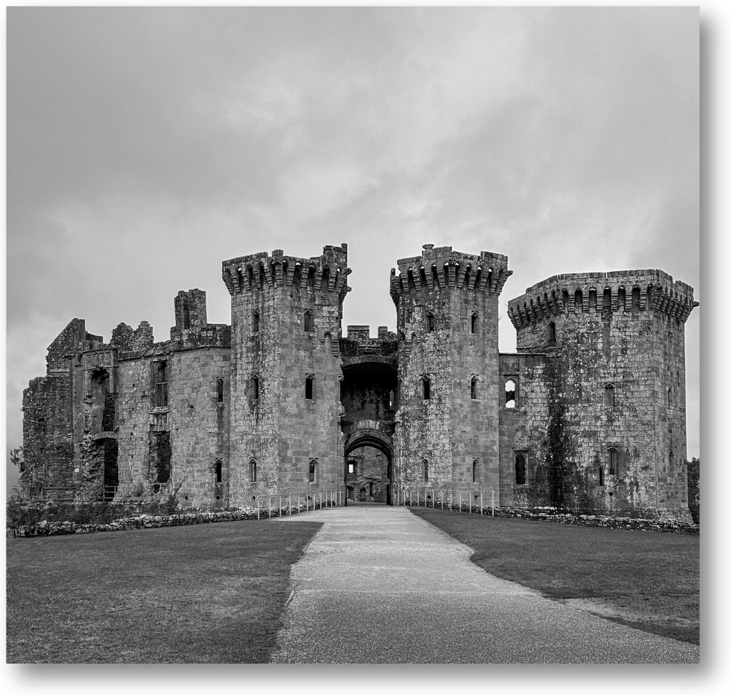 Raglan Castle Wales